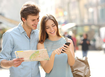 Begeben Sie sich mit Ihrem Reisegutschein für Paare auf einen spannenden Städtetrip